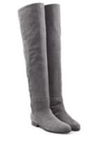 Pierre Hardy Pierre Hardy Suede Over The Knee Boots - Grey