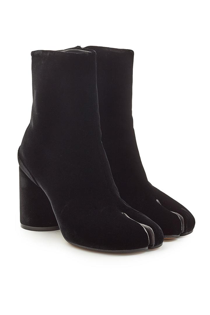 Maison Margiela Maison Margiela Velvet Ankle Boots