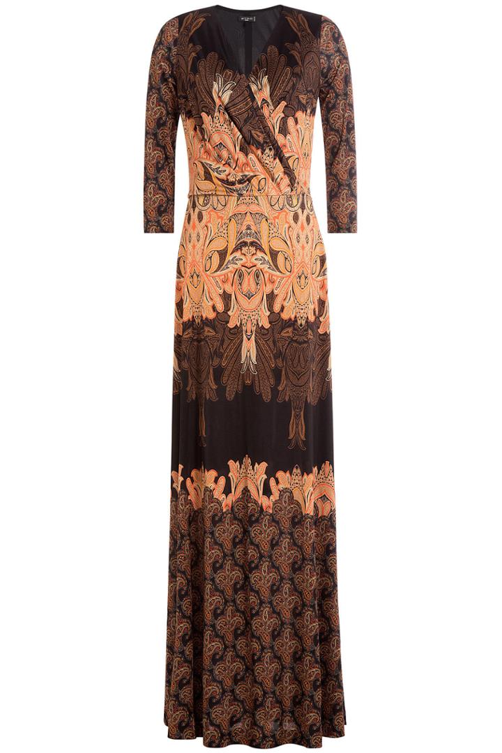 Etro Etro Printed Silk Maxi Dress - Black