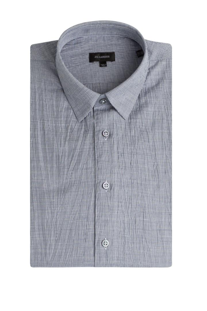Jil Sander Jil Sander Cotton-ramie Shirt - Blue