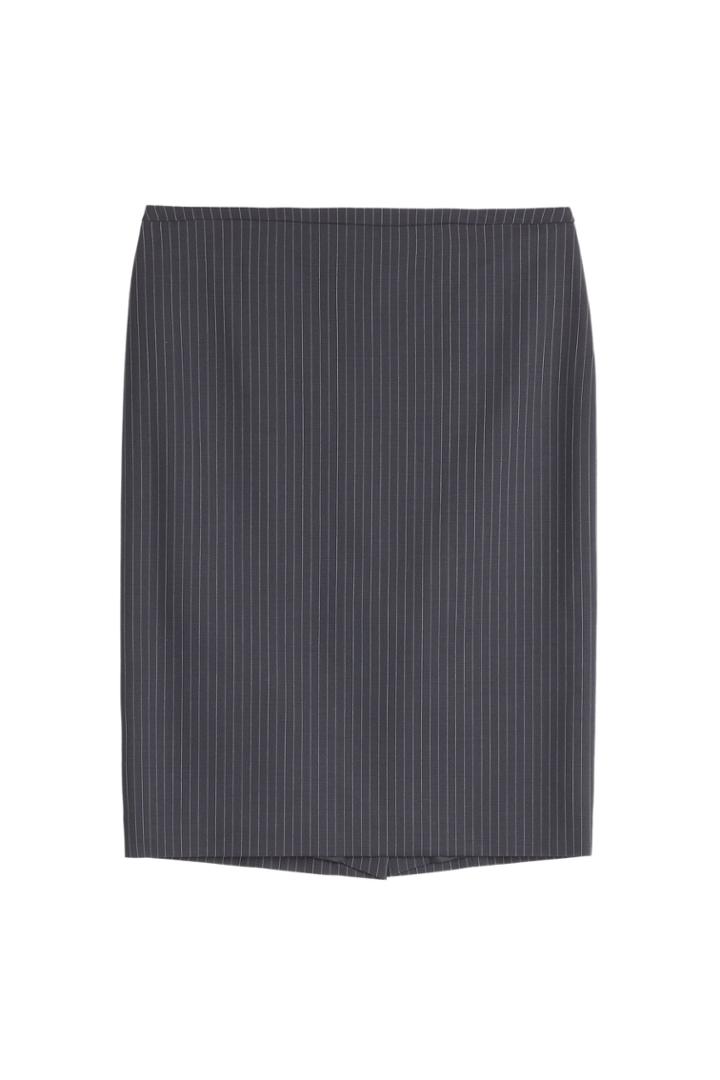 Hugo Hugo Wool-blend Ranina Pencil Skirt - Blue