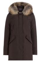Woolrich Woolrich Luxury Arctic Down Parka With Fur-trimmed Hood - Brown