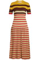 Marni Marni Knit Dress With Pleated Skirt