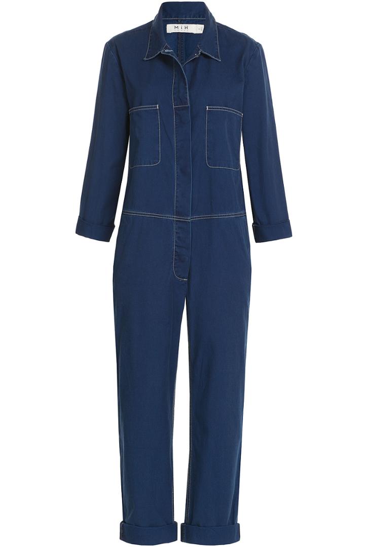 Mih Jeans Mih Jeans Arco Denim Overalls Jumpsuit - Blue