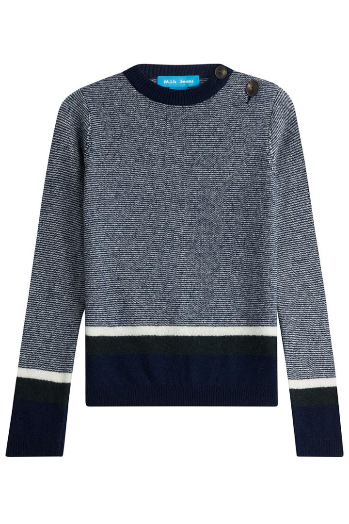 M I H M I H Colorblock Pullover - Blue