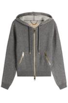 Burberry Brit Burberry Brit Cashmere Blend Hoody With Cotton