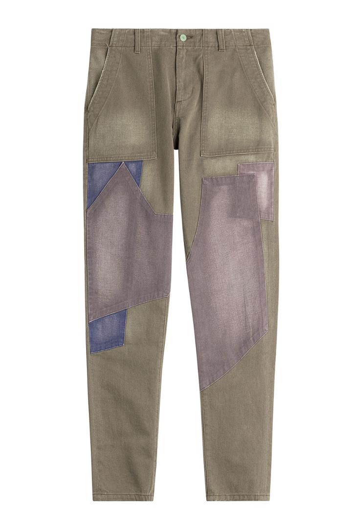 Sandrine Rose Sandrine Rose Cotton Cargo Pants - Green
