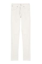 Citizens Of Humanity Citizens Of Humanity Corey Slouchy Slim Distressed Jeans - White