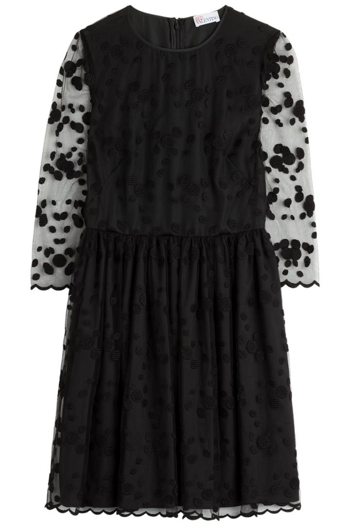 R.e.d. Valentino R.e.d. Valentino Embroidered Dress With Tulle - None