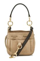 See By Chloé See By Chloé Suede Small Tony Bucket Bag