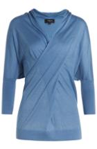 Derek Lam Cashmere-silk Draped Top