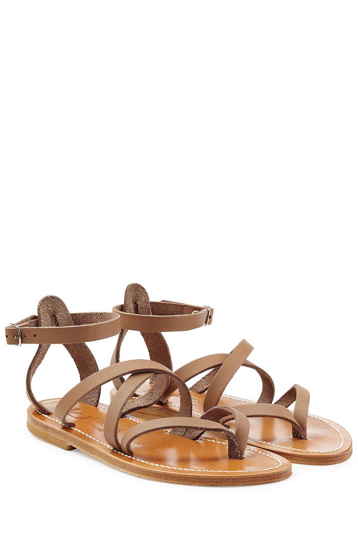 K.jacques K.jacques Leather Gladiator Sandals