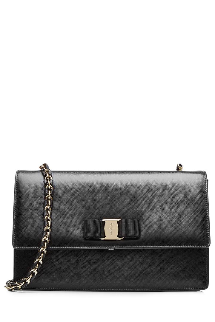 Salvatore Ferragamo Salvatore Ferragamo Ginny Medium Leather Shoulder Bag
