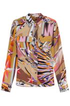 Emilio Pucci Emilio Pucci Printed Silk Blouse - Multicolor