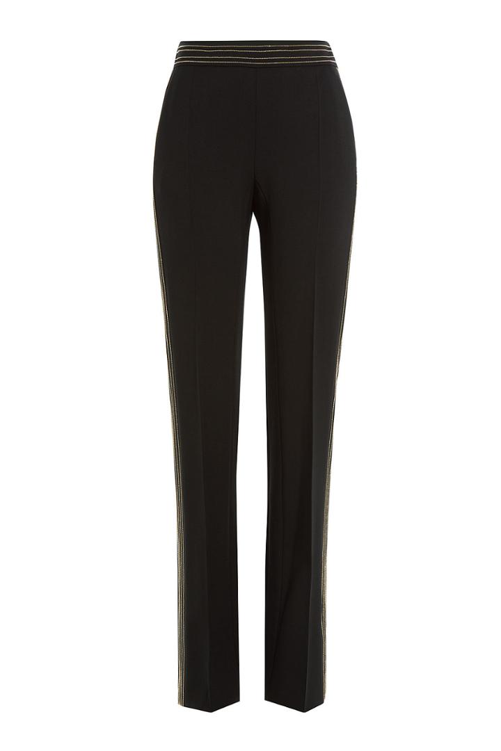 Roberto Cavalli Roberto Cavalli Wool Pants With Embellishment