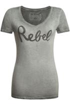 True Religion True Religion Printed T-shirt With Crystals