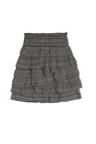 Iro Iro Delia Silk-cotton Mini Skirt - Grey