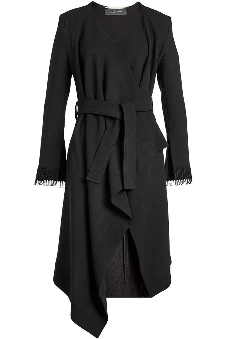 Roland Mouret Roland Mouret Asymmetric Wool Coat