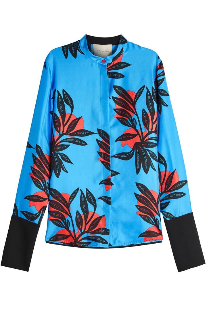 Roksanda Roksanda Imani Printed Silk Shirt
