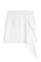 Mcq Alexander Mcqueen Mcq Alexander Mcqueen Mini Skirt With Ruffle - White