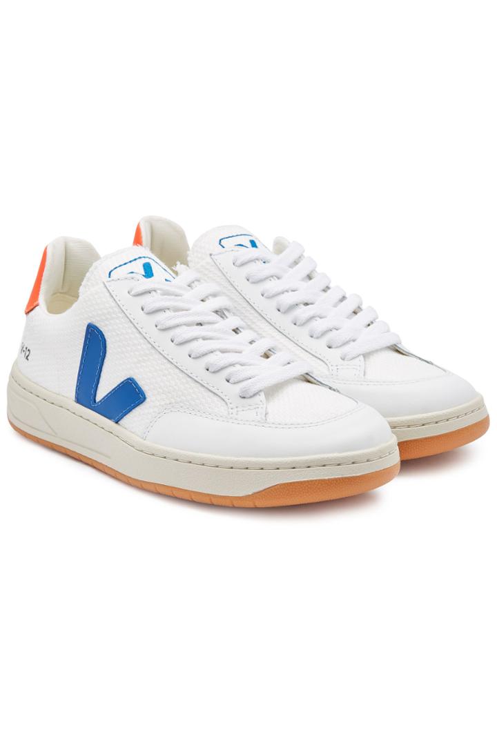 Veja Veja V-12 B-mesh And Leather Sneakers