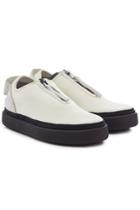 Y-3 Y-3 Comfort Zip Sneakers With Leather