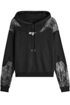 Mcq Alexander Mcqueen Mcq Alexander Mcqueen Cotton Hoody With Lace