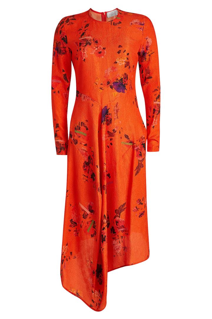 Preen By Thornton Bregazzi Preen By Thornton Bregazzi Printed Silk Gown