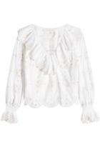 See By Chloé See By Chloé Embroidered Cotton Blouse