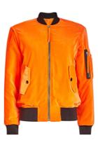 Moschino Moschino Velvet Bomber Jacket
