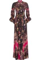 Etro Etro Floor-length Printed Silk Gown