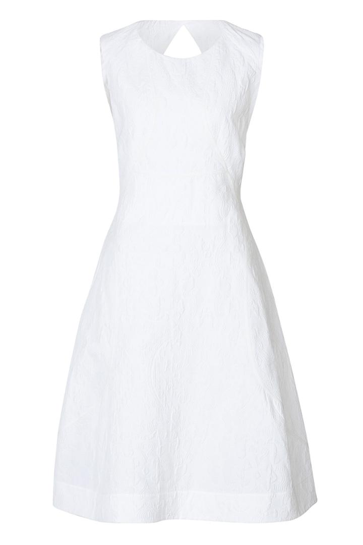 Jil Sander Jil Sander Backless Cocktail Dress - White