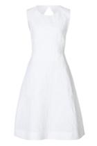 Jil Sander Jil Sander Backless Cocktail Dress - White