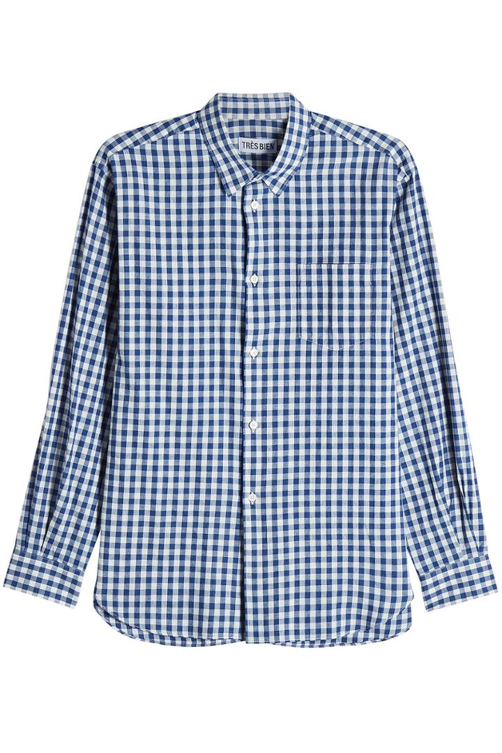 Très Bien Très Bien Printed Cotton Shirt