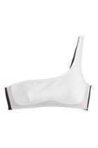 Stella Mccartney Stella Mccartney Stella Iconic Color Block One Shoulder Bikini Top