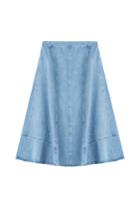 Michael Kors Collection Michael Kors Collection Denim Skirt - Blue