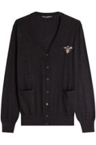 Dolce & Gabbana Dolce & Gabbana Cashmere Cardigan With Embellished Motif