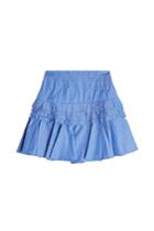 Maggie Marilyn Maggie Marilyn Striped Cotton Mini Skirt With Ruffles