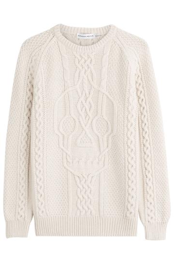 Alexander Mcqueen Alexander Mcqueen Wool Pullover - White