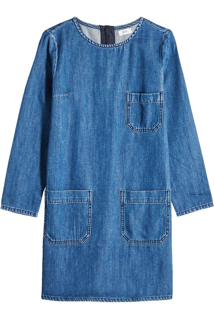 Closed Closed Neil Patch Pocket Denim Dress