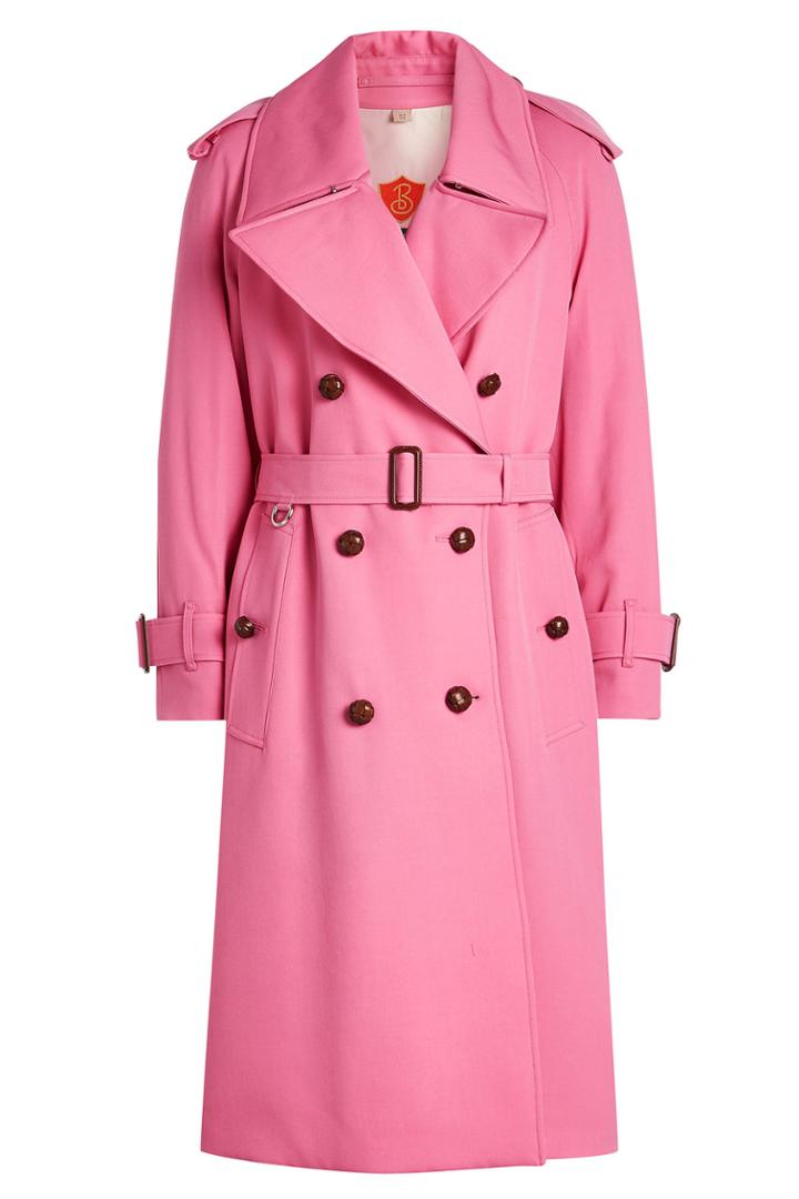 Burberry Burberry Regina Wool Trench Coat