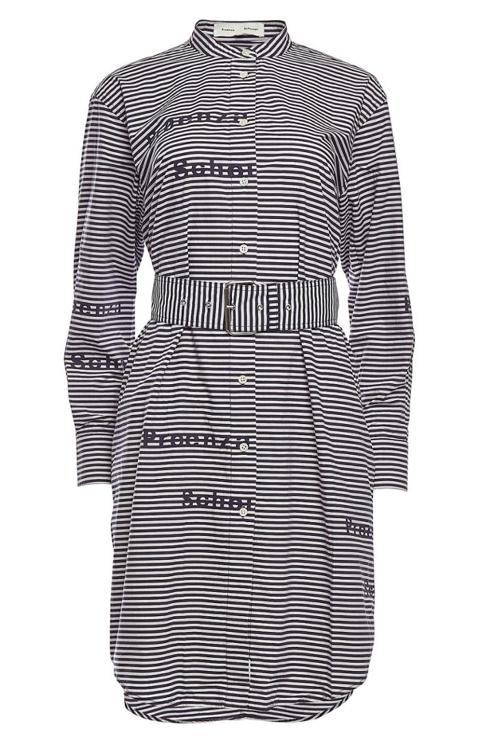 Pswl Pswl Printed Cotton Shirt Dress
