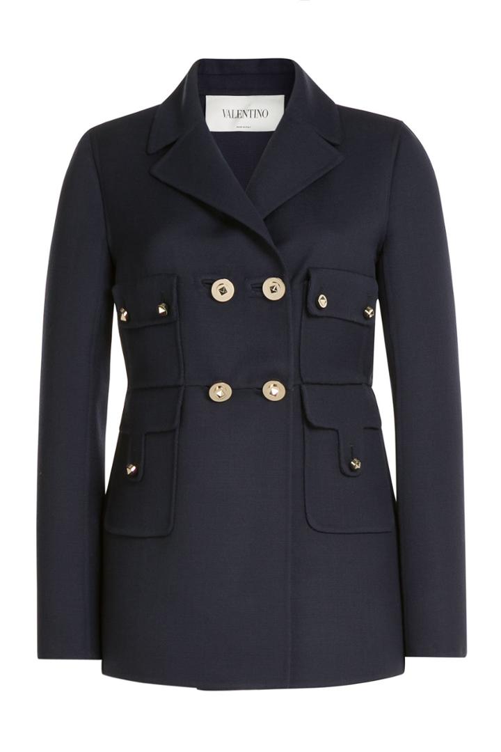 Valentino Valentino Wool-silk Jacket - None