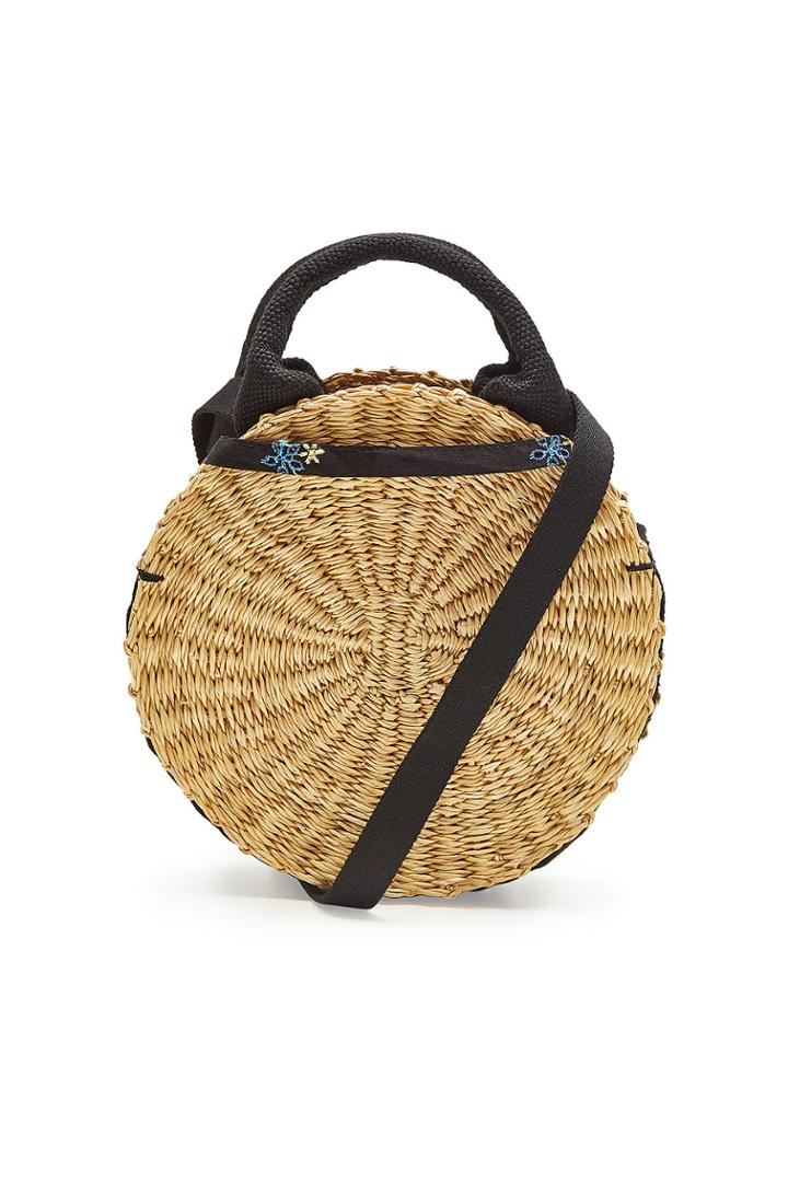 Muuñ Muuñ Rosa Woven Straw Bag