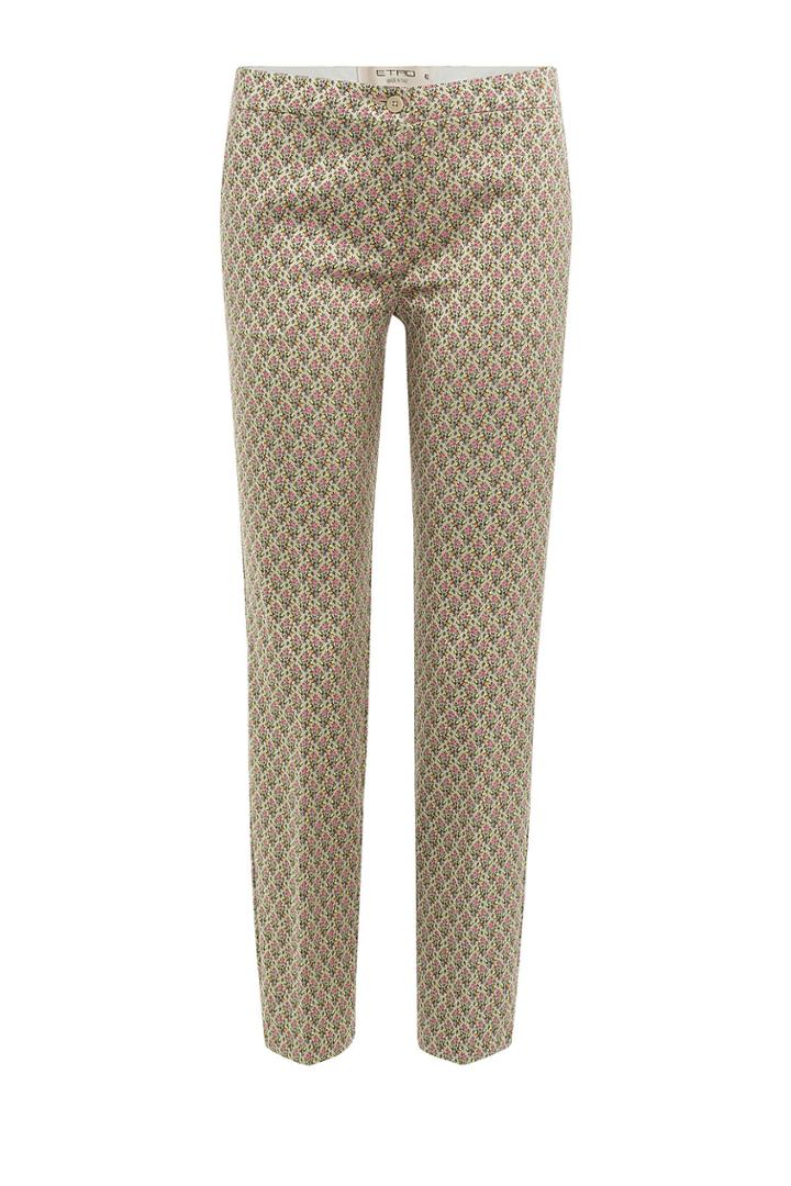 Etro Etro Cropped Printed Pants
