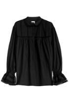 Sonia Rykiel Sonia Rykiel Cotton Blouse With Cut Out Inserts