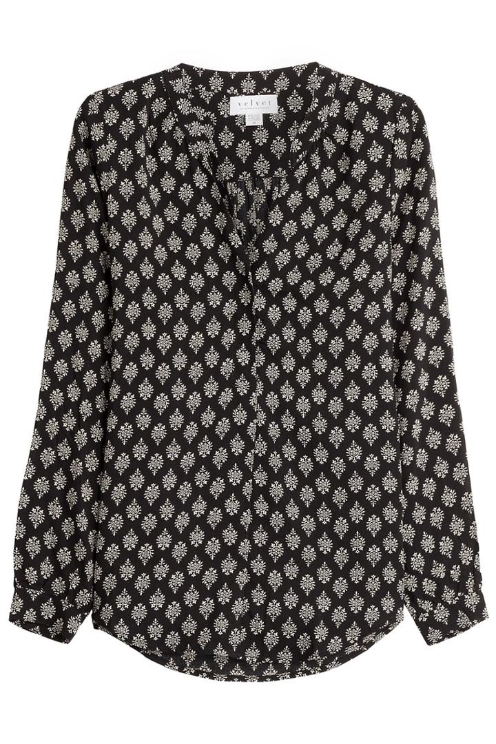 Velvet Velvet Printed Blouse - None
