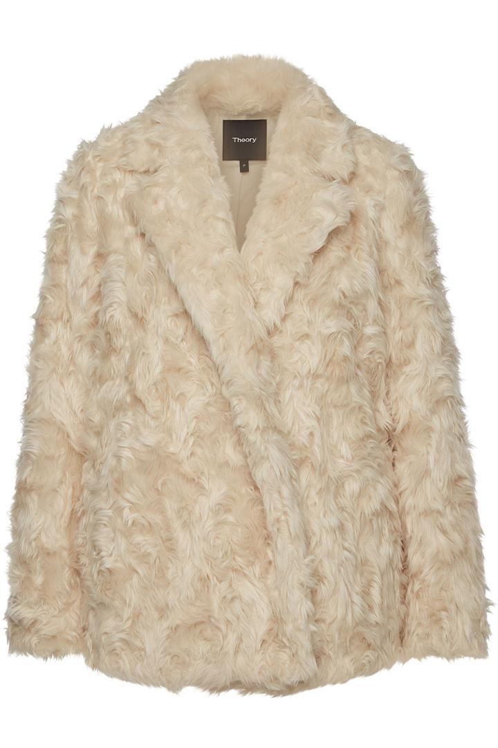 Theory Theory Clairene Faux Fur Jacket