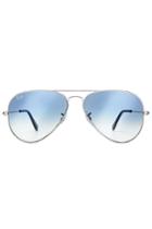 Ray-ban Ray-ban Classic Silver Aviators With Colored Lenses