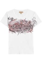 Burberry Burberry Darnley Doodle Printed Cotton T-shirt